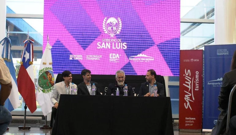 San Luis tendrá un vuelo directo a Chile